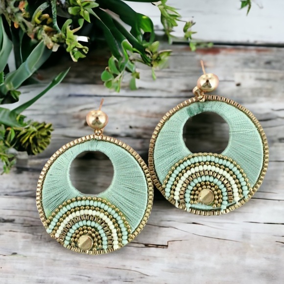 NWT MINT VIENNA EARRINGS - Picture 4 of 4